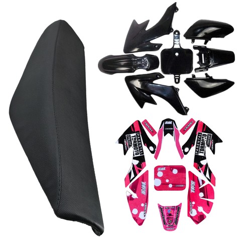 Black plastic fairing fender - black,