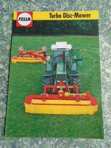 Fella turbo disc mower - fella,