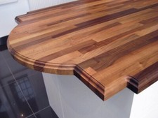 Solid walnut kitchen worktop - walnut,