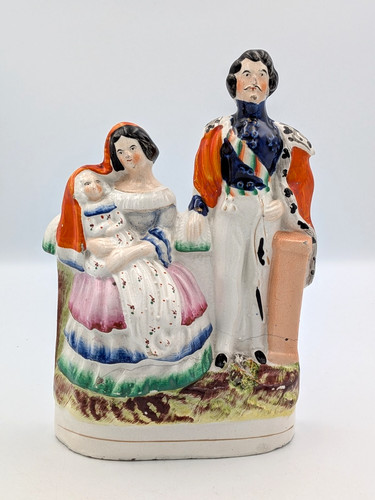 Staffordshire figure emperor - figure,