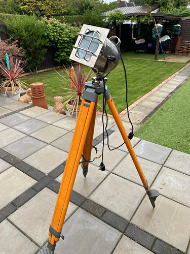 Tripod spotlight floor lamp - tripod,