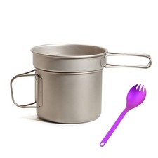 Vargo Titanium Ti-Boiler & Snow Peak Ti Spork