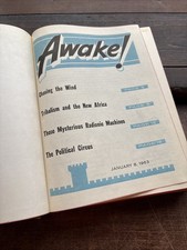 1963 Awake! Bound Volume