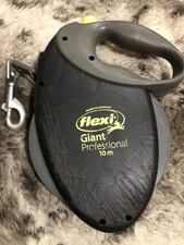 flexi  Extendable Dog Lead Giant Professional L Tape 10 m black/ neon yellow