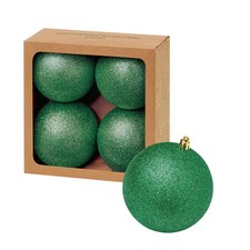 4 Large Green Christmas