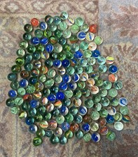 Vintage Glass Marbles Large