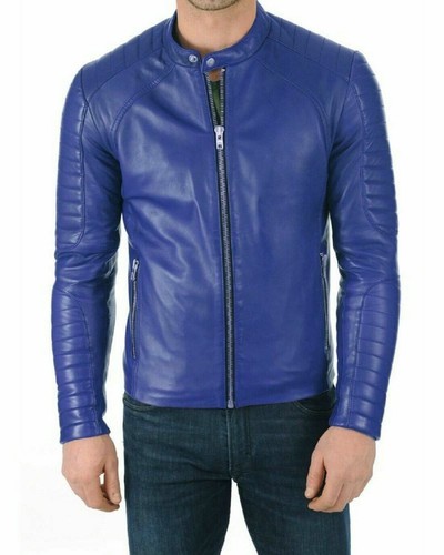 Blue jacket trendy outfit - outfit, for