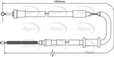 Apec Brake Cable Premium