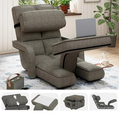 Floor folding chair - floor,