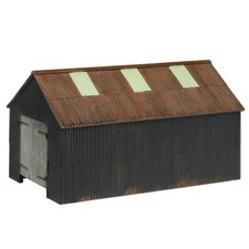 Bachmann 44-0163 Scenecraft Narrow Gauge Corrugated Engine Shed (Pre-Built)