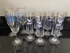 Vintage Cocktail Glasses Pony