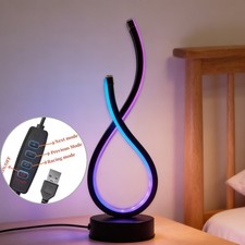 Spiral LED Table Lamp