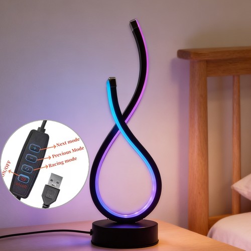 Spiral led table - spiral,