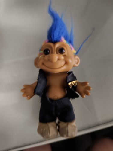 Punk rocker vintage troll - vintage,