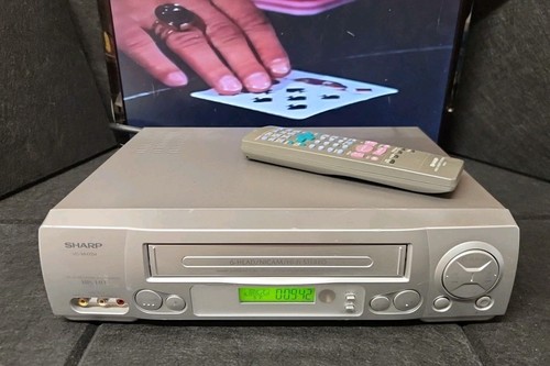 Sharp mh704 vcr vhs video - vcr,