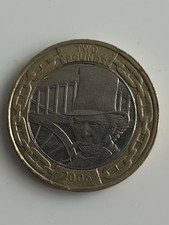 Two Pound £2 Coin 2006 Brunel