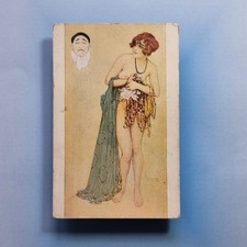 Art nouveau postcard - postcard, les