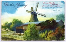 Windmill german Printed