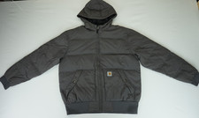 Carhartt Men Hooded Down Puffer Jacket Size M/L Duck Down  Work