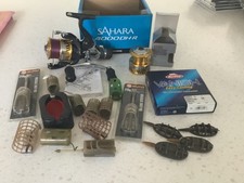 shimano sahra 4000DHR reel + feeder tackle