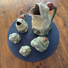 Vintage Frog Tea/Coffee Set