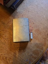VINTAGE RETRO EXTRA LARGE OVERSIZED IMITATION ZIPPO TABLE LIGHTER - 17 x 11.5cm