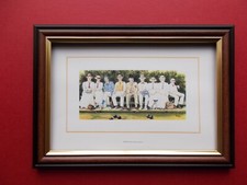 PRINTS BY JEDD SMALL SIZE FRAMED - BOWLS - NINE ENDS DOWN