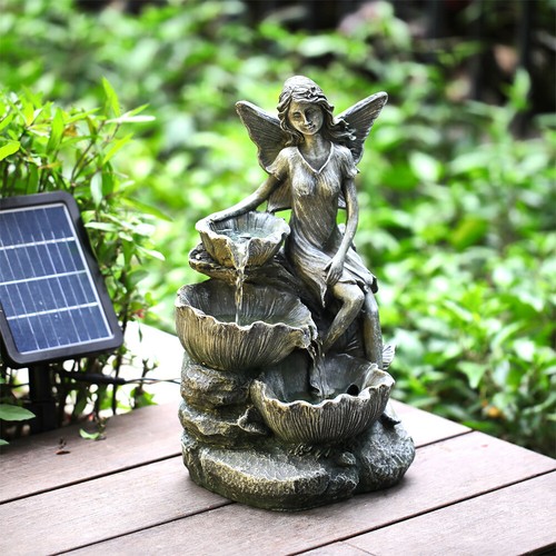 Solar garden water feature - solar,