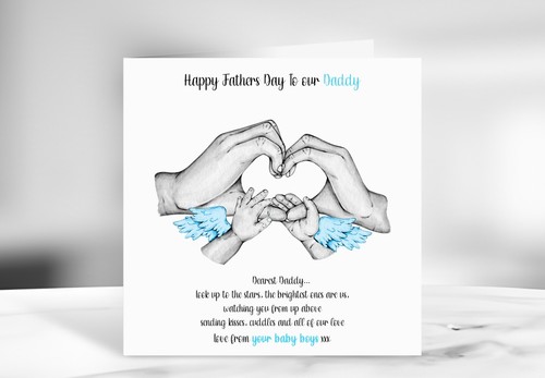 Father day card - card, daddy