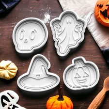4 x Halloween Cookie Cutters