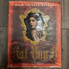 Kat von D High Voltage Tattoo Hardback Book