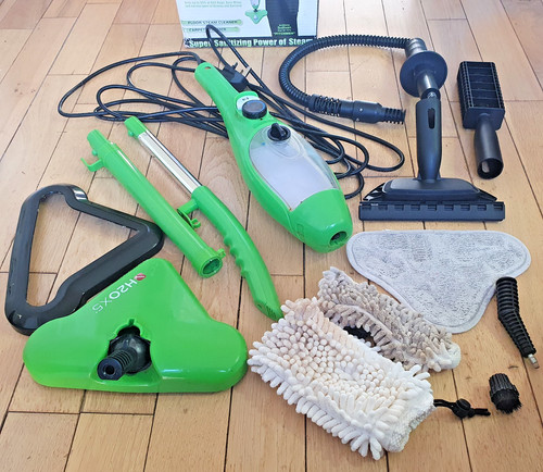 H2o steam mop in - steam, with