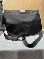 Vintage Timberland Messenger Bag Black