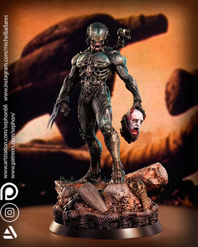 Predator scale resin kit - scale,