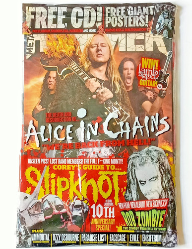 Metal hammer magazine - magazine, oct