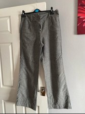 Ladies TU Grey Wide Leg Linen
