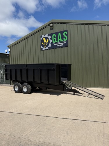 Ton muck trailer manure - 10-12,