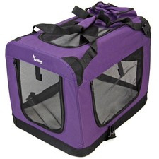 2NDS Fabric Pet Carrier Purple Medium 4735