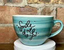 Smile All Day Ceramic Cups Set