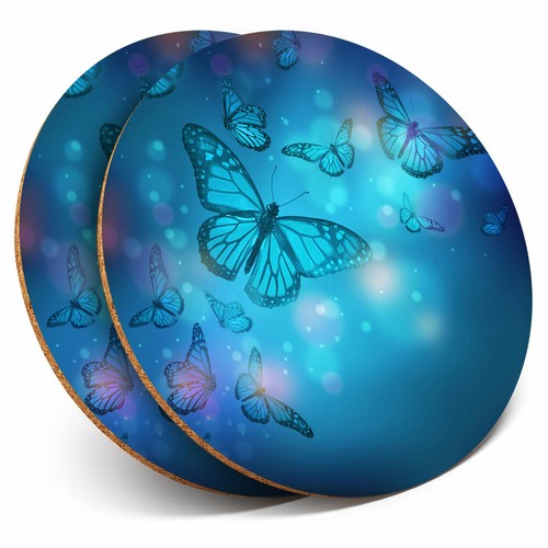 Coasters blue glowing - 2,