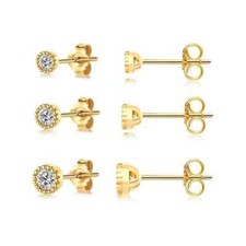 9ct Yellow Gold on Silver
