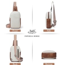 Beige Sling Bag Small