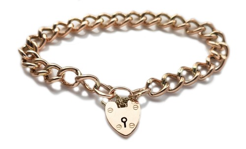 Antique 1920s 9ct - rose, gold