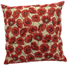 Poppies Tapestry Cushion