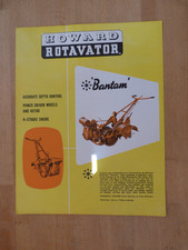 Howard bantam rotavator - bantam,