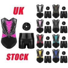 UK Gymnastics Leotard Girls