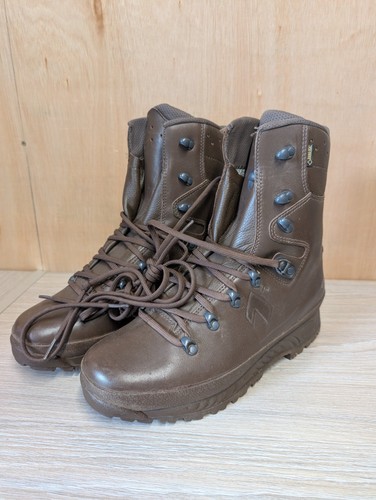 Haix brown military hiking - brown,