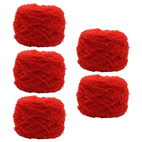 5x100g skeins yarn - skeins, fluffy