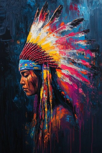 Native american indian - american,