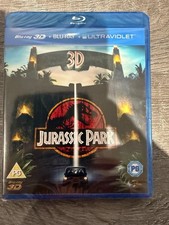 Jurassic Park – 3D + 2D Blu-ray (2013, Blu-ray, Adventure / Sci-Fi)